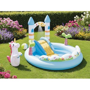 Air de jeux gonflable château magique - intex