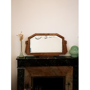Igor, le miroir art déco en bois n°911