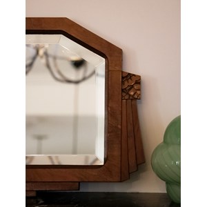 Igor, le miroir art déco en bois n°911