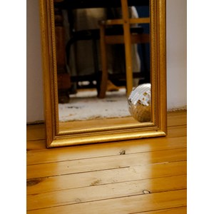 Georges, le miroir doré en bois n°938