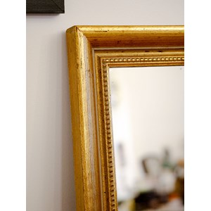 Georges, le miroir doré en bois n°938