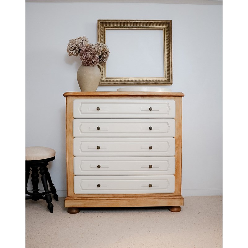 Grande commode en chêne n°216