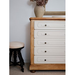 Grande commode en chêne n°216