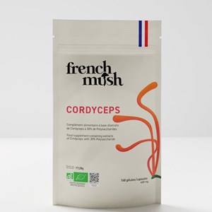 Gélules extrait de cordyceps performance endurance 168 french mush