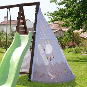 Tipi enfant pour portique bois 2,22 m et