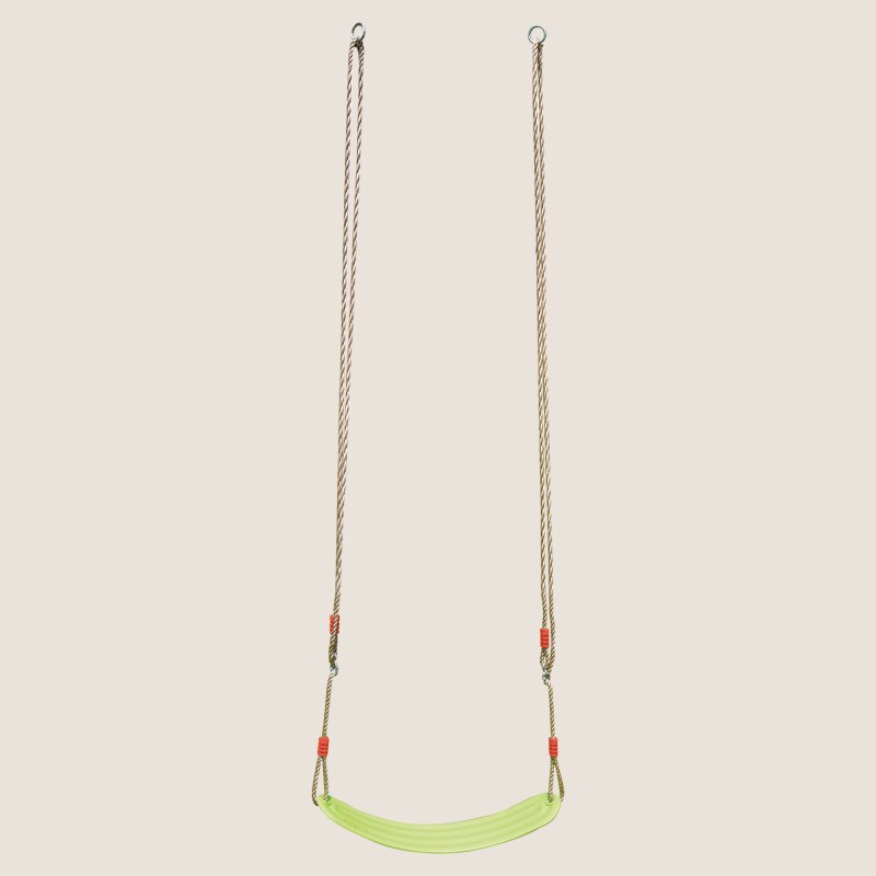Balançoire souple verte pour portique en
