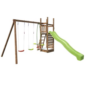 Aire de jeux soulet happy swing & climbi