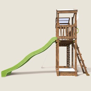 Aire de jeux 2 tours avec toboggan funny