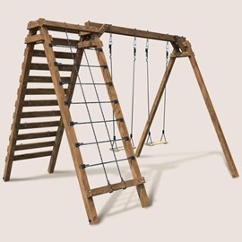 Aire de jeux en bois pour enfants trista