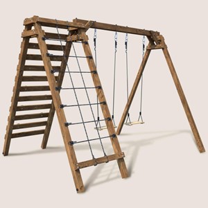 Aire de jeux en bois pour enfants trista