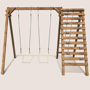 Aire de jeux en bois pour enfants trista
