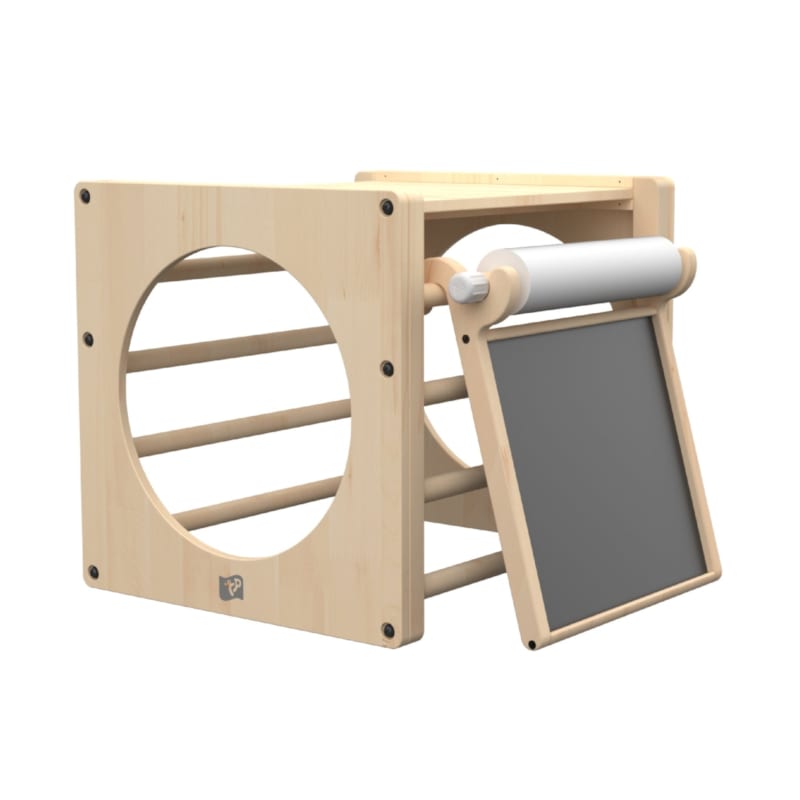 Cube d'escalade avec tableau créatif (Active Tots) - Image 1