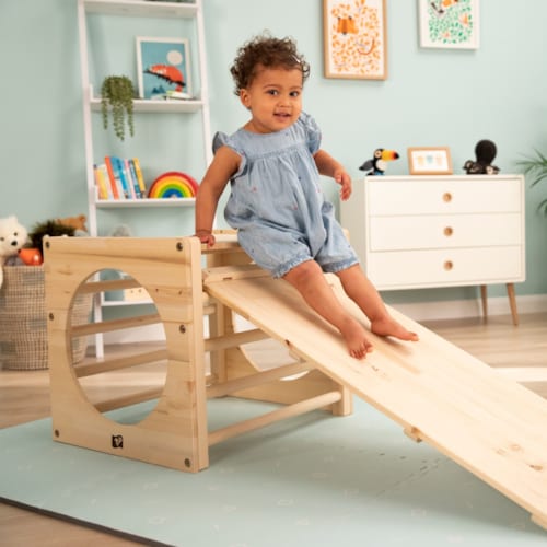 Active Tots - Cubes d'escalade x2 avec pont-toboggan