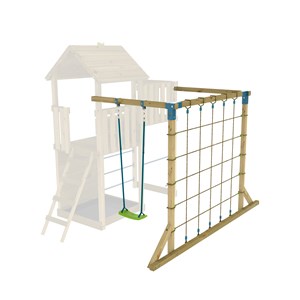 Filet à grimper et balançoire