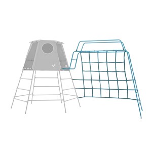 Filet à grimper avec pont de singe