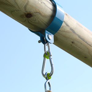 Lot de 2 colliers pour bois rond