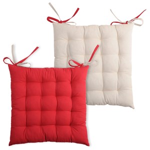 Lot de 4 galettes de chaise