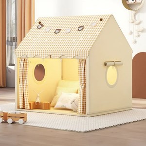 Tente de jeu enfants grande ouverture - rose