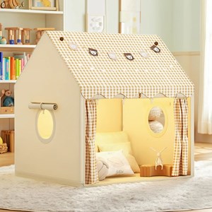 Tente de jeu enfants grande ouverture - rose