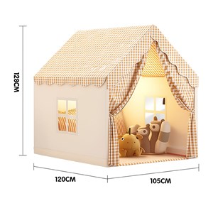 Tente de jeu enfants beige