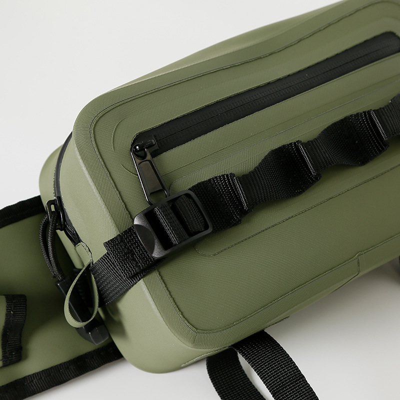 Sac Banane Etanche Homme Femme - Ceinture De Course Réglable Olive Pour Sport & Voyage