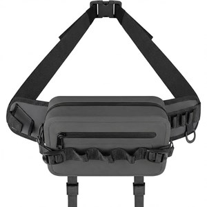 Sac banane de pêche imperméable - certifié ipx8 noir