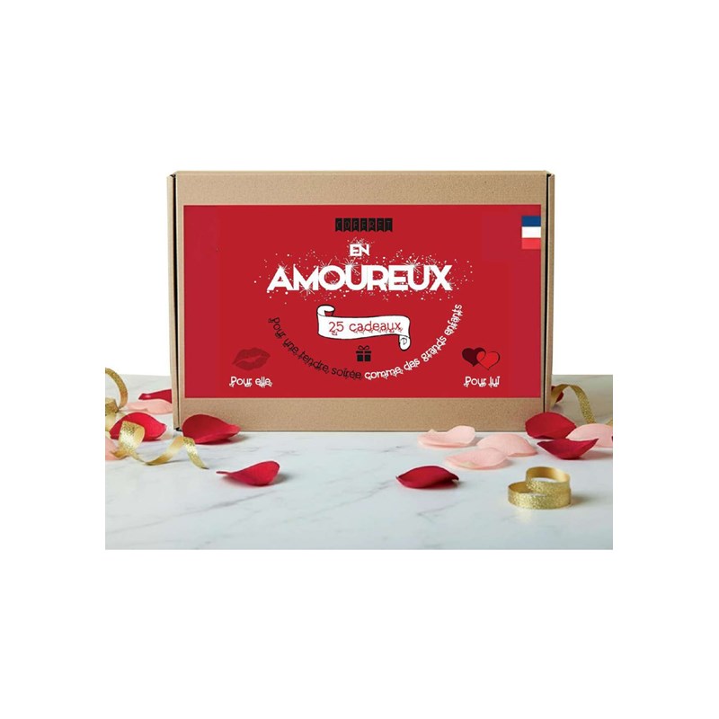 Boîte surprise pour couple en amoureux , 25 surprises romantiques et amusantes