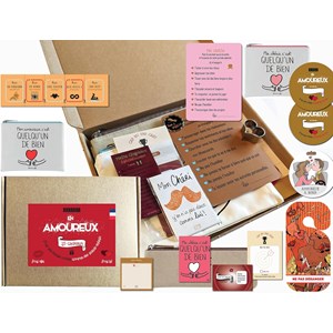 Boîte surprise pour couple en amoureux , 25 surprises romantiques et amusantes
