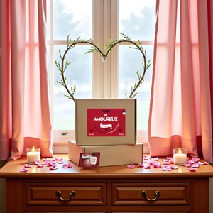 Boîte surprise pour couple en amoureux , 25 surprises romantiques et amusantes