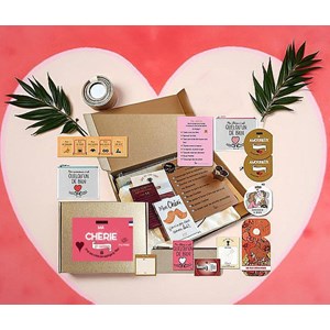 Boîte surprise pour couple ma chérie , 25 surprises romantiques et amusantes