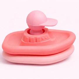 Set bateaux & capitaine, corail