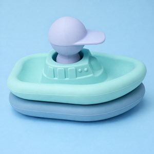 Set bateaux & capitaine, lagon