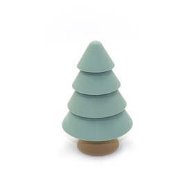 Sapin empilable en silicone vert pastel