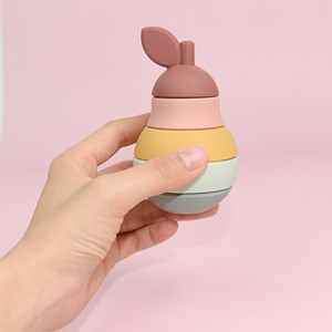 Poire empilable en silicone