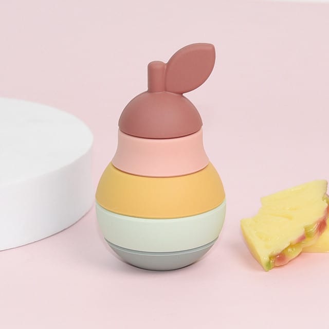 Poire empilable en silicone (Petikids) - Image 1