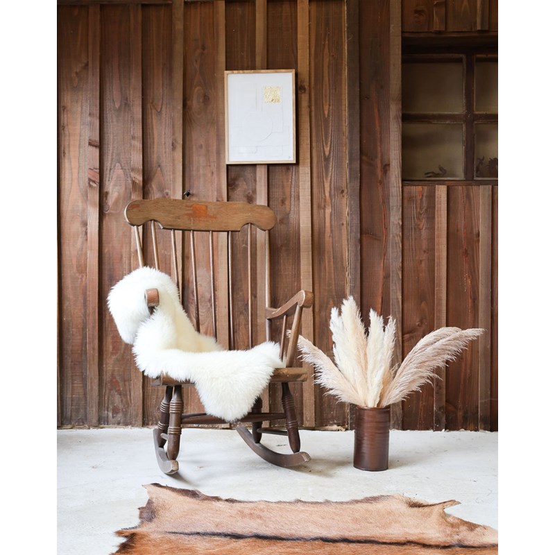 Grand rocking-chair en bois n°57