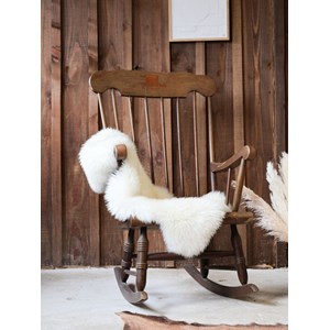 Grand rocking-chair en bois n°57
