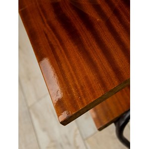 Desserte double plateau en bois n°246