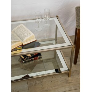 Donna, la table basse en verre n°756