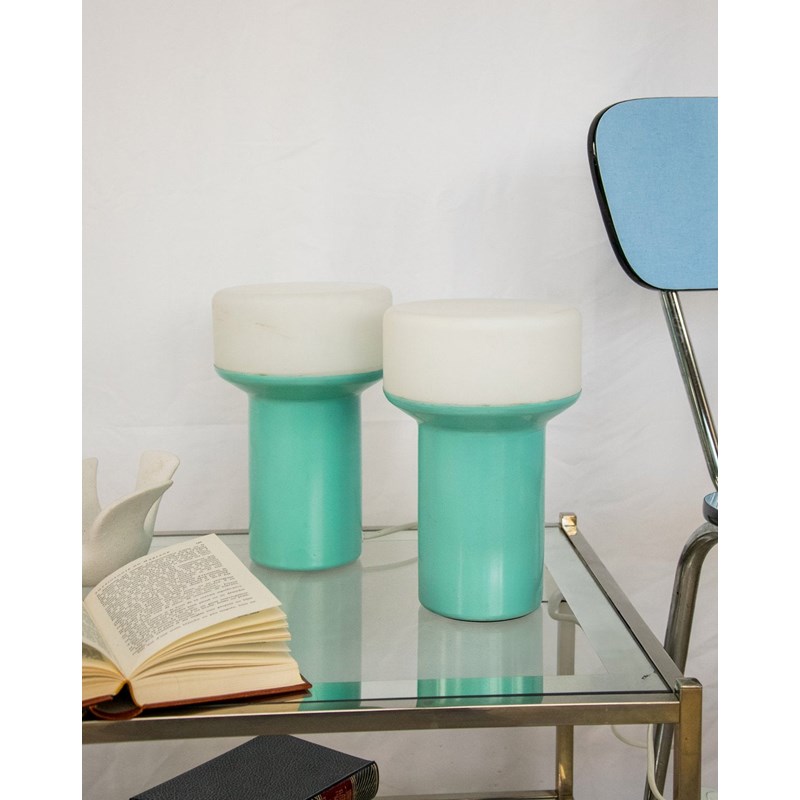 Lampe à poser vintage en métal n°645