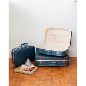 Lot de 3 valises vintage n°261