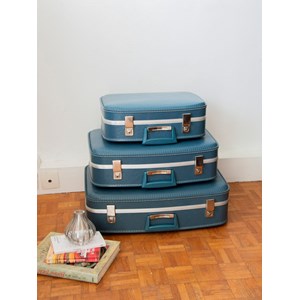 Lot de 3 valises vintage n°261