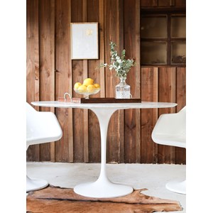 Karla, la table ronde en marbre n°1062