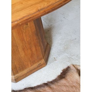 Romy, la table ovale en bois n°548