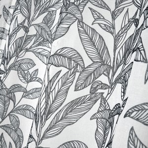 Voilage à œillets 140x260 cm kinogi noir