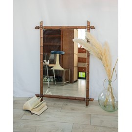 Georges, le grand miroir en bois n°955