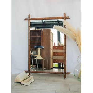 Georges, le grand miroir en bois n°955