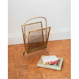 Porte-revues en laiton maison baguès n°145