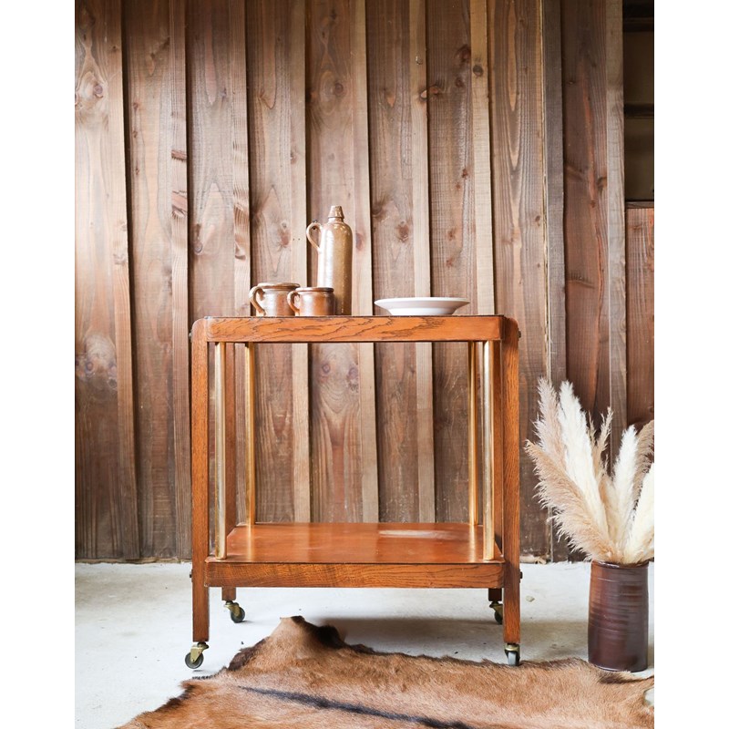 Desserte art déco en bois n°164