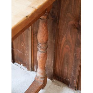 Grande table de ferme en chêne n°547